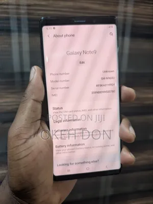 Samsung Galaxy Note 9 128 GB Black