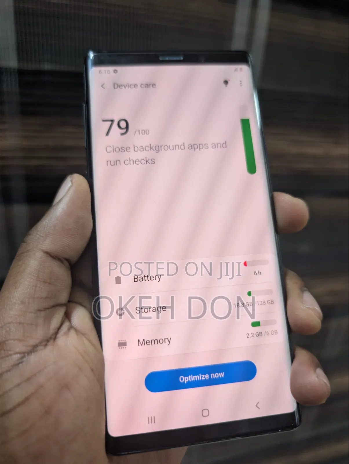 Samsung Galaxy Note 9 128 GB Black
