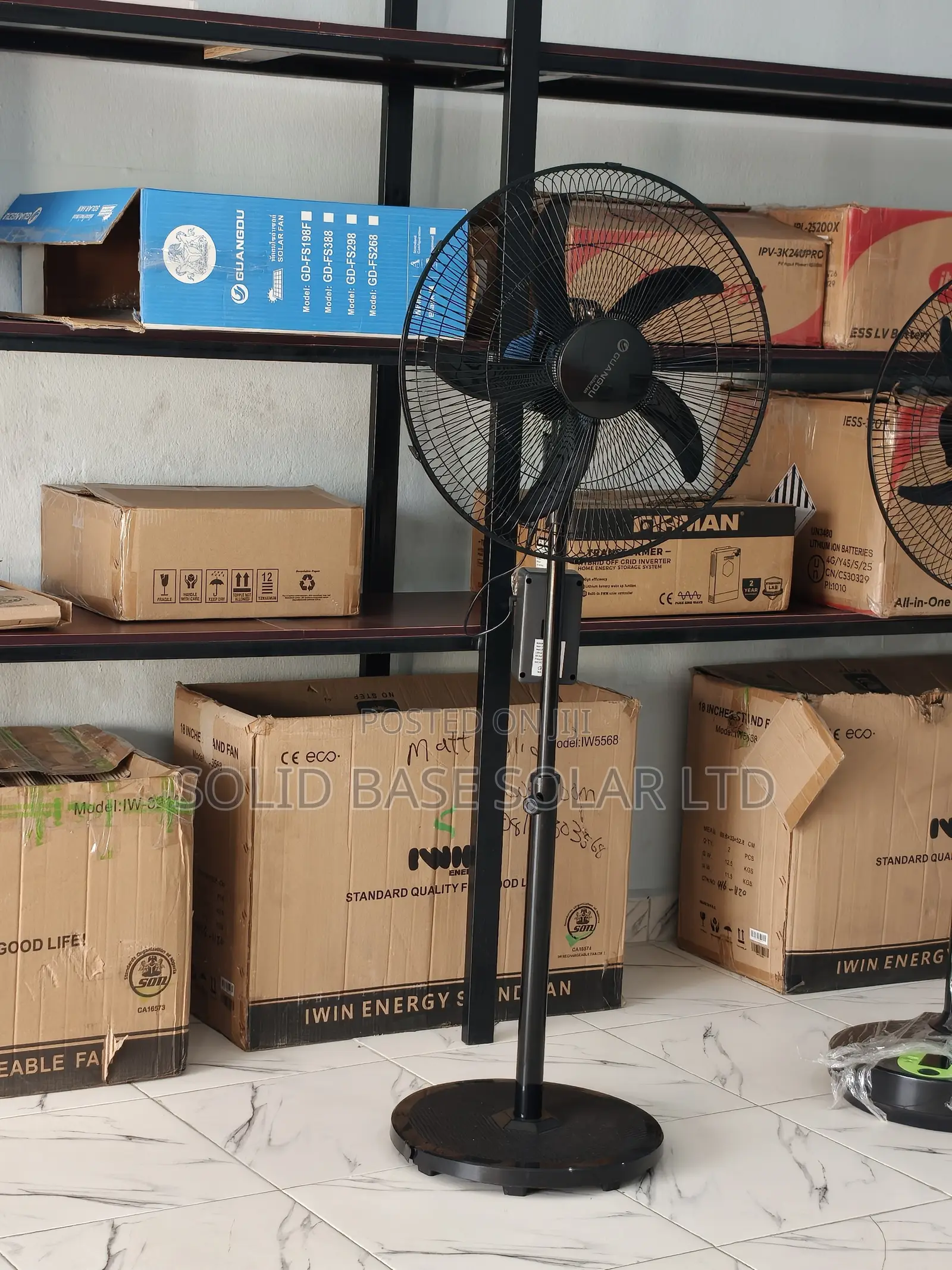 Guanguo Solar Standing Fan