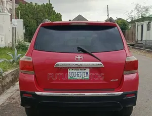 Toyota Highlander 2012 Orange