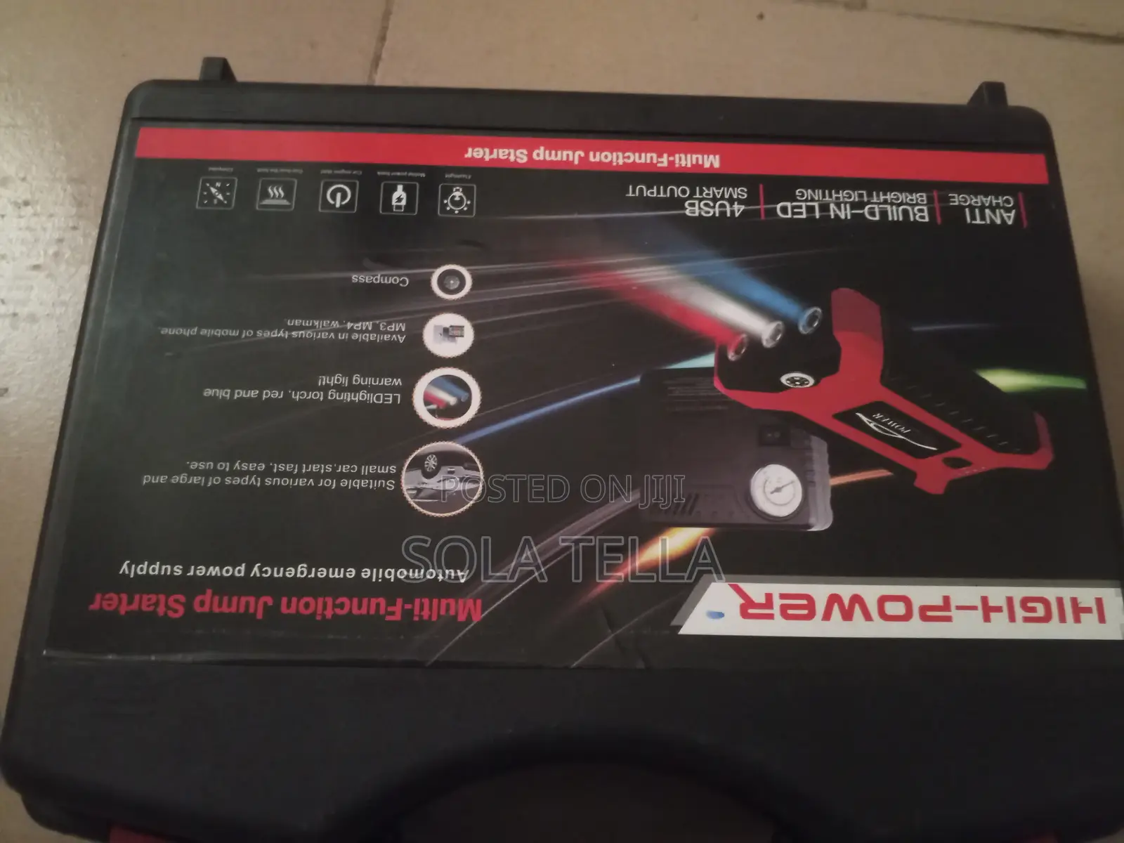 High Power Multi Function Jump Starter