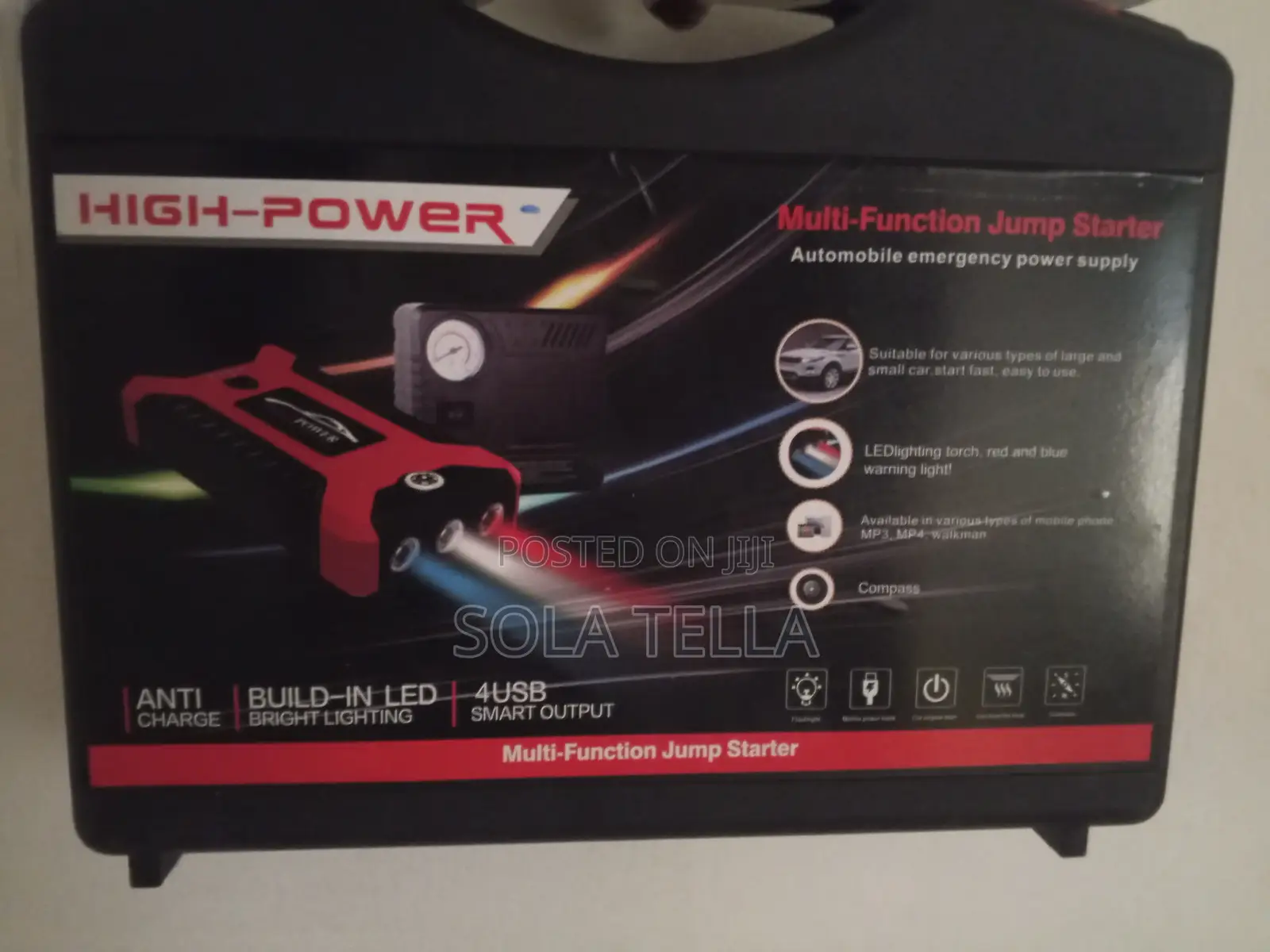 High Power Multi Function Jump Starter