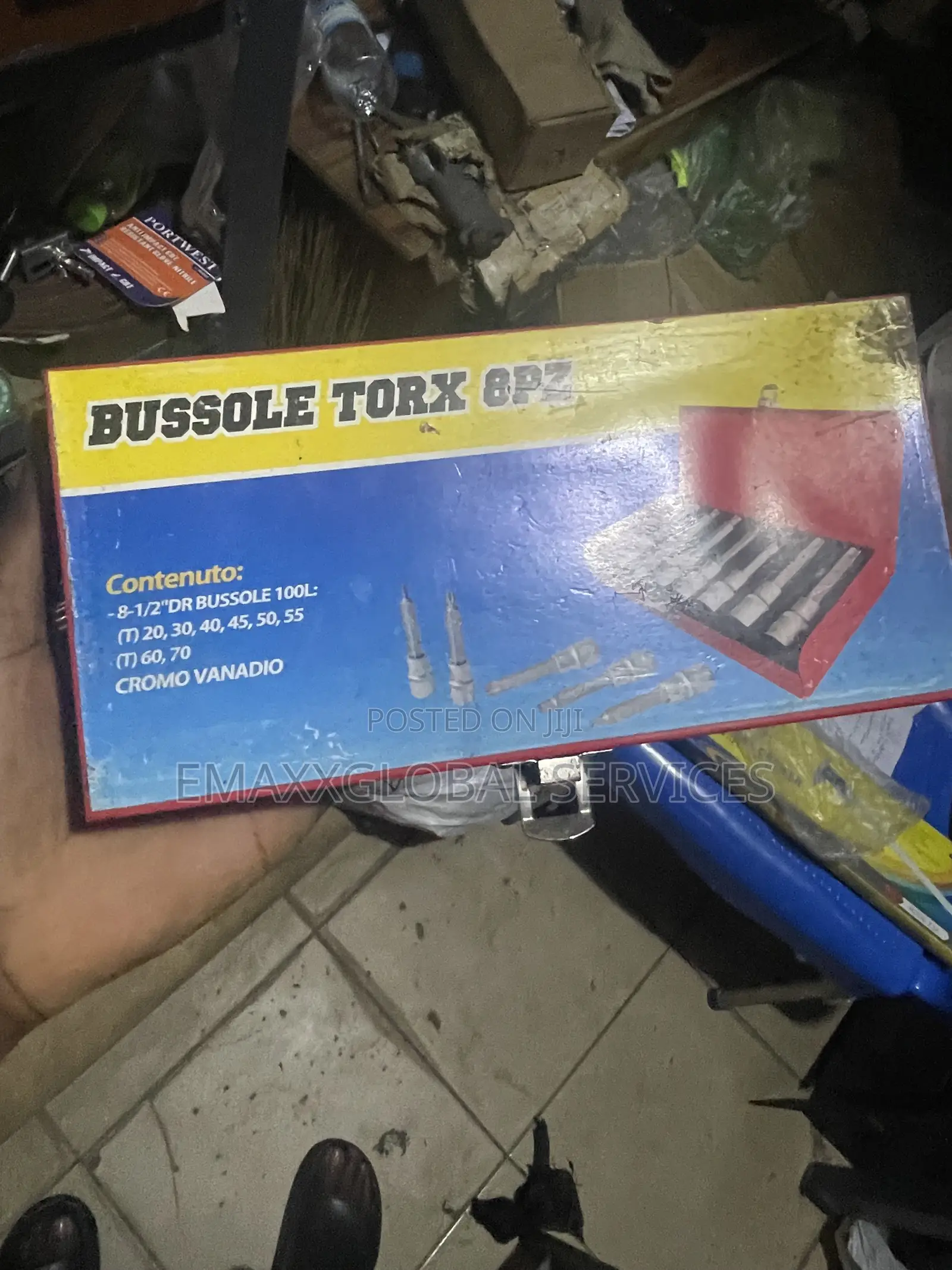 Long Tox Allen Key Socket Wrench Set