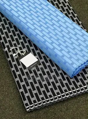Premium Embroidered Lace Fabric – Elegant Patterned Material