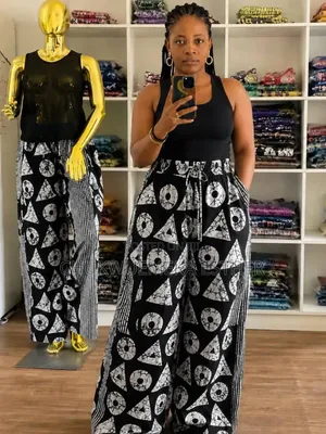 Ankara Palazzo Trousers