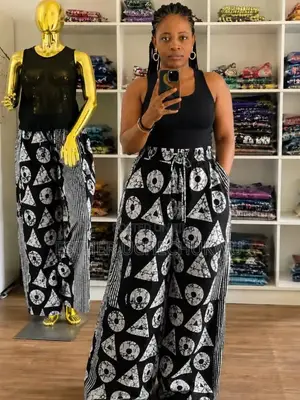 Ankara Palazzo Trousers