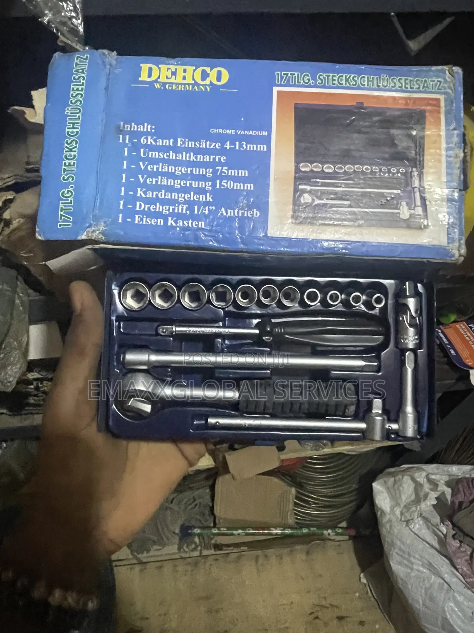 1/4 Hand DEHCO Socket Set