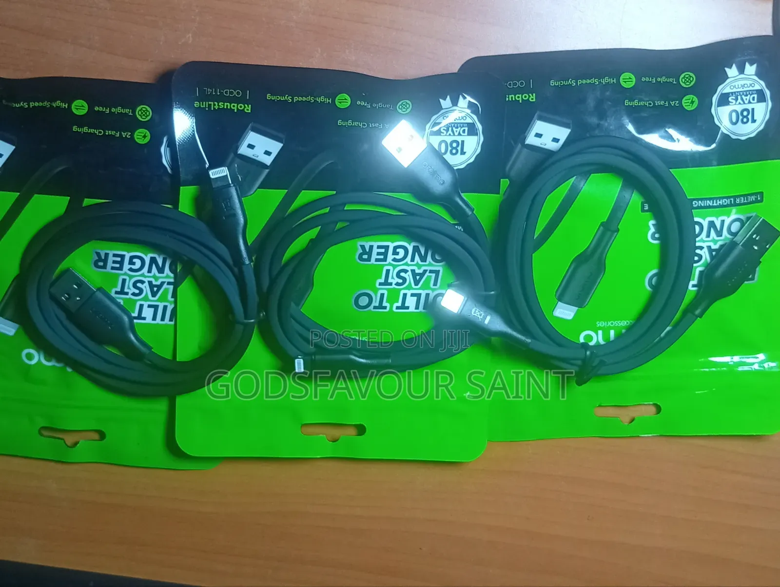 Oraimo Lightning Data Cable for Iphones (Robust Line)