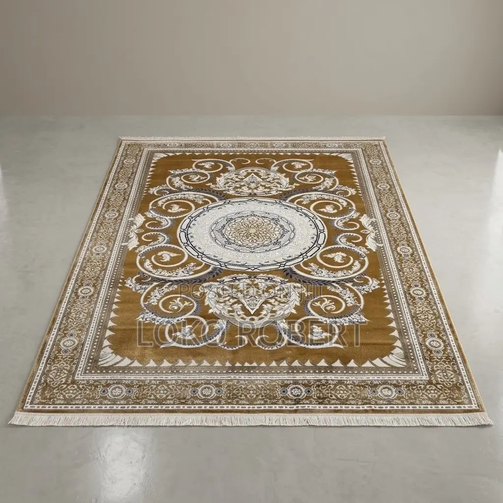 Modern Royal Arabian Turkey Center Rug- 5by7ft