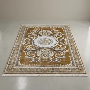 Modern Royal Arabian Turkey Center Rug- 5by7ft