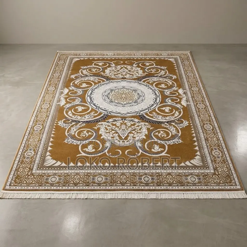 Modern Royal Arabian Turkey Center Rug- 5by7ft