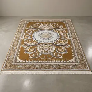 Modern Royal Arabian Turkey Center Rug- 5by7ft