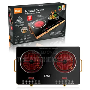 RAF Double Burner Infrared Hot Plate