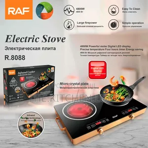 RAF Double Burner Infrared Hot Plate