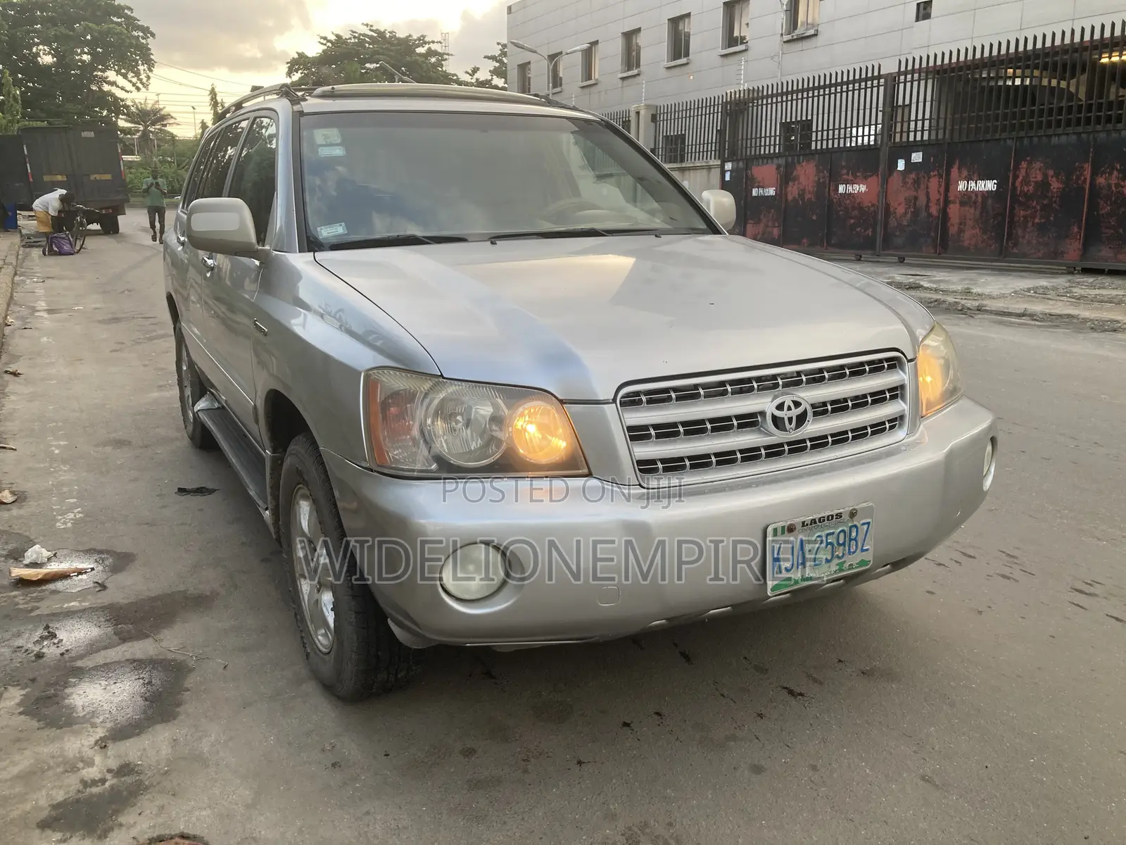 Toyota Highlander Limited V6 4x4 2004 Silver