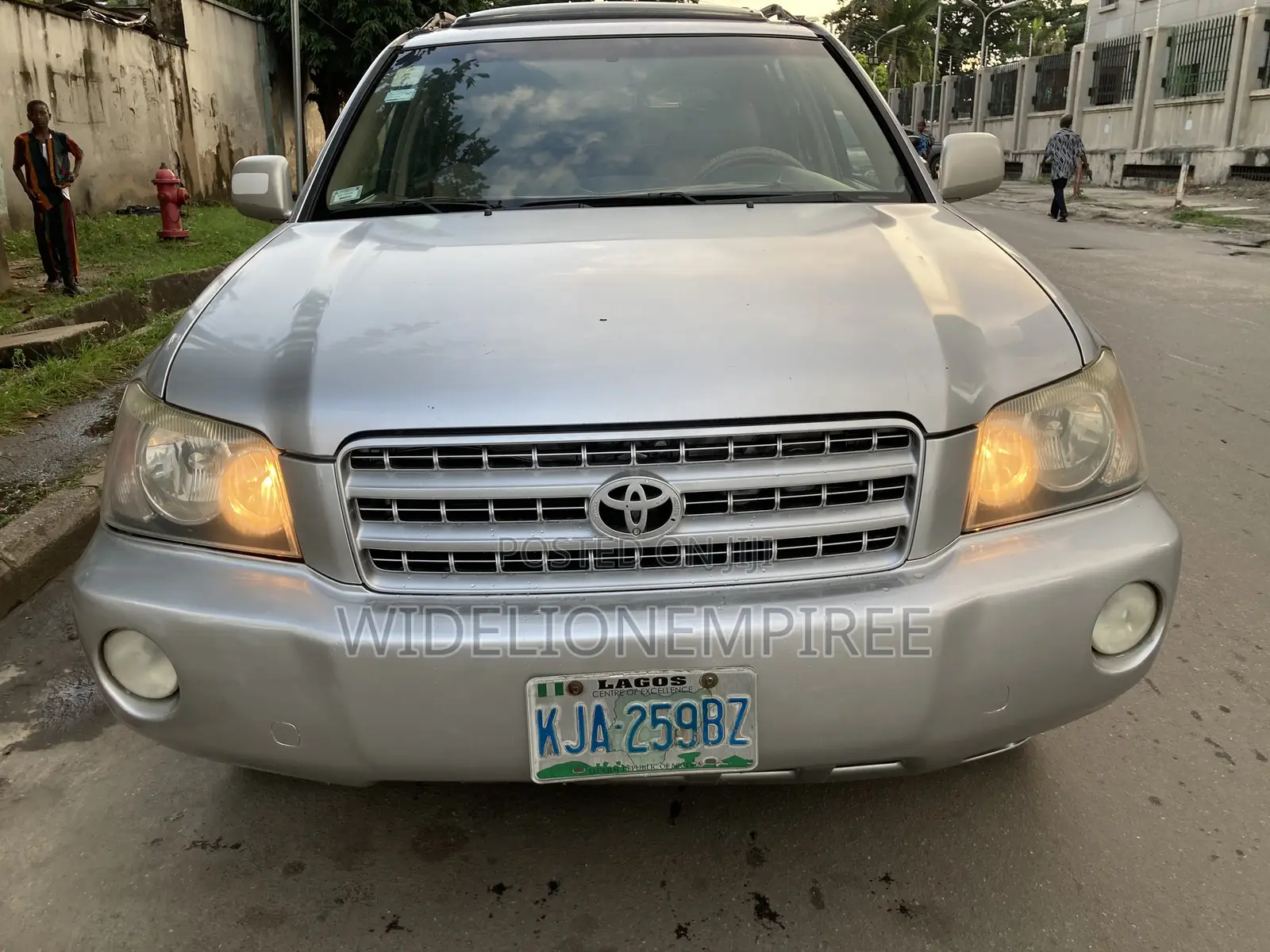 Toyota Highlander Limited V6 4x4 2004 Silver