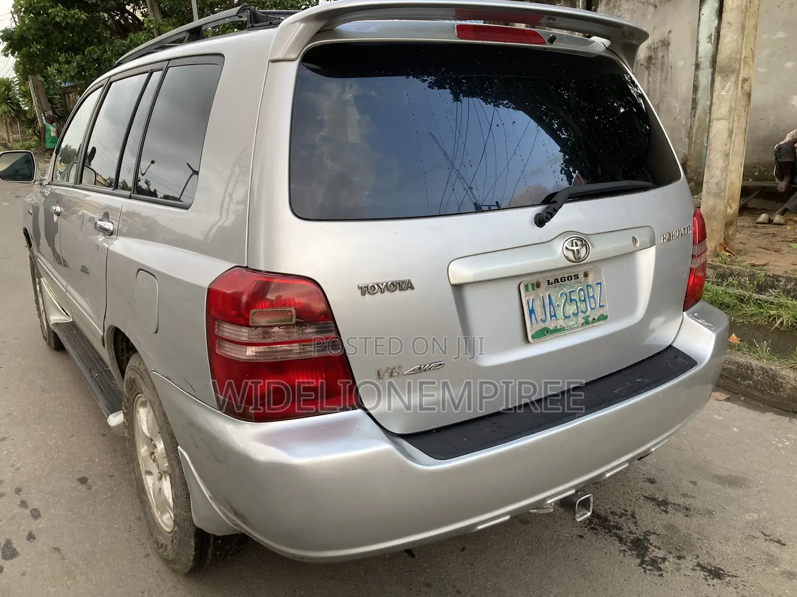 Toyota Highlander Limited V6 4x4 2004 Silver