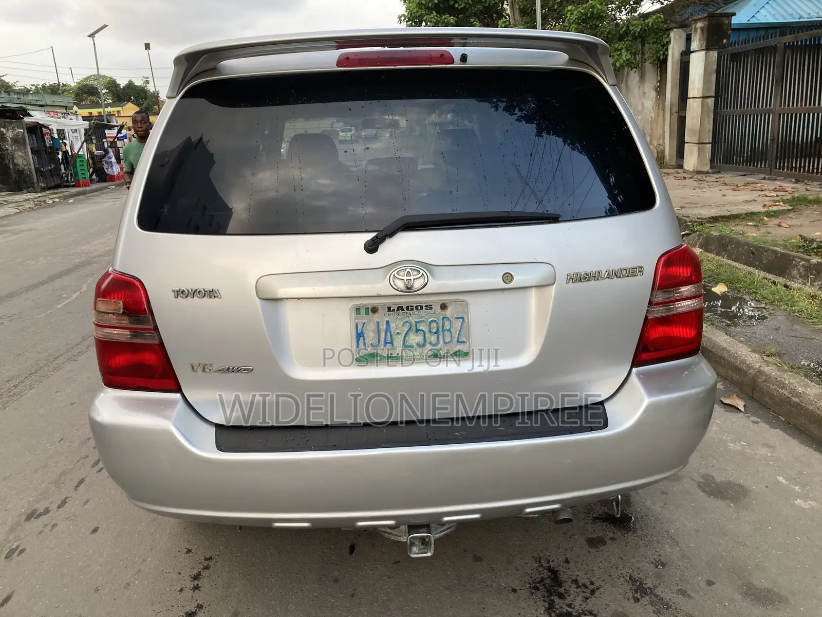 Toyota Highlander Limited V6 4x4 2004 Silver