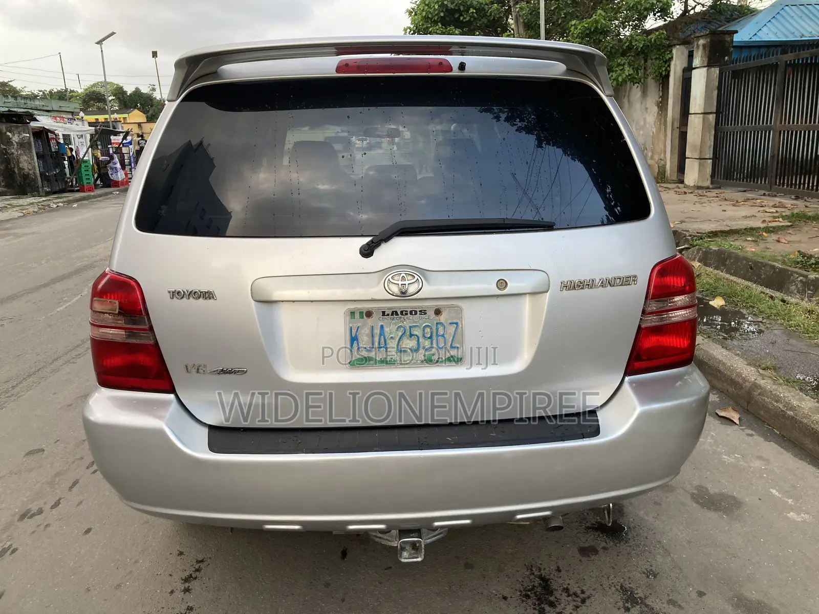Toyota Highlander Limited V6 4x4 2004 Silver