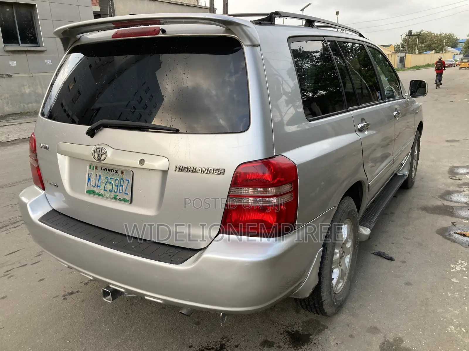 Toyota Highlander Limited V6 4x4 2004 Silver