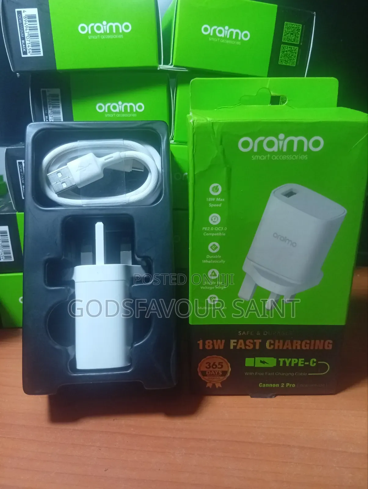 Oraimo Fast Charger