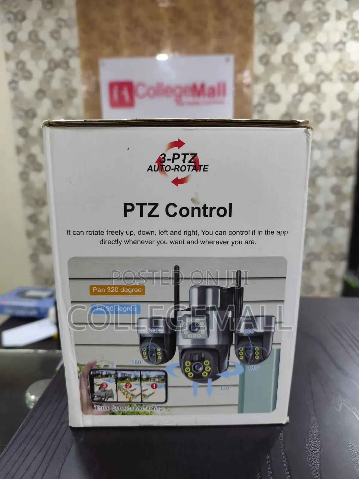 PTZ Triple Lens Solar Camera T34