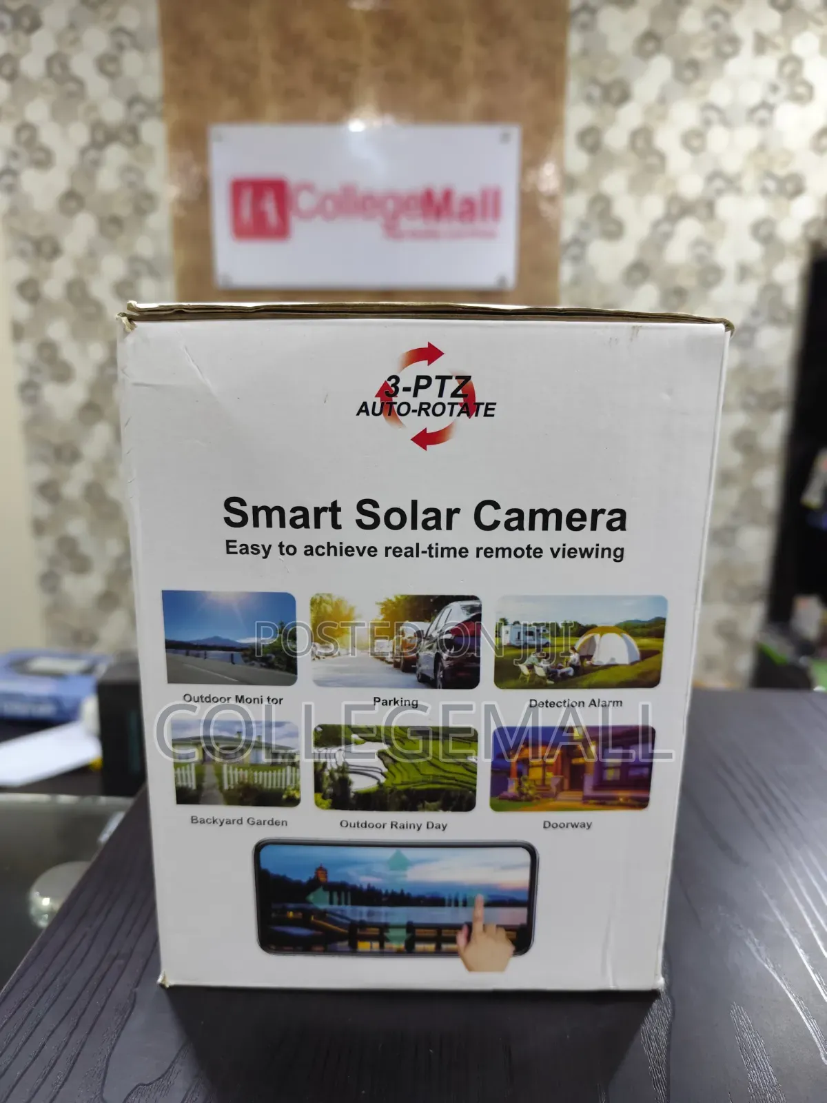 PTZ Triple Lens Solar Camera T34