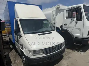 Foreign Used Mercedes Benz Truck With Container Body.