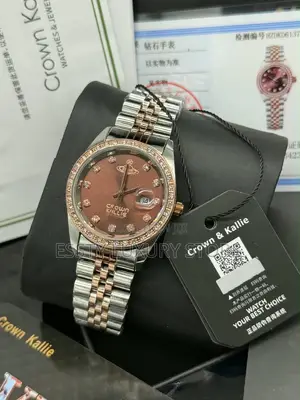 High Quality Luxury Crown Kallie Chain Wristwatch