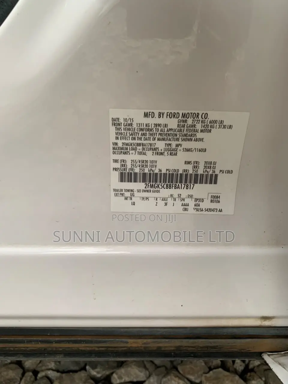 Ford Flex 2016 White