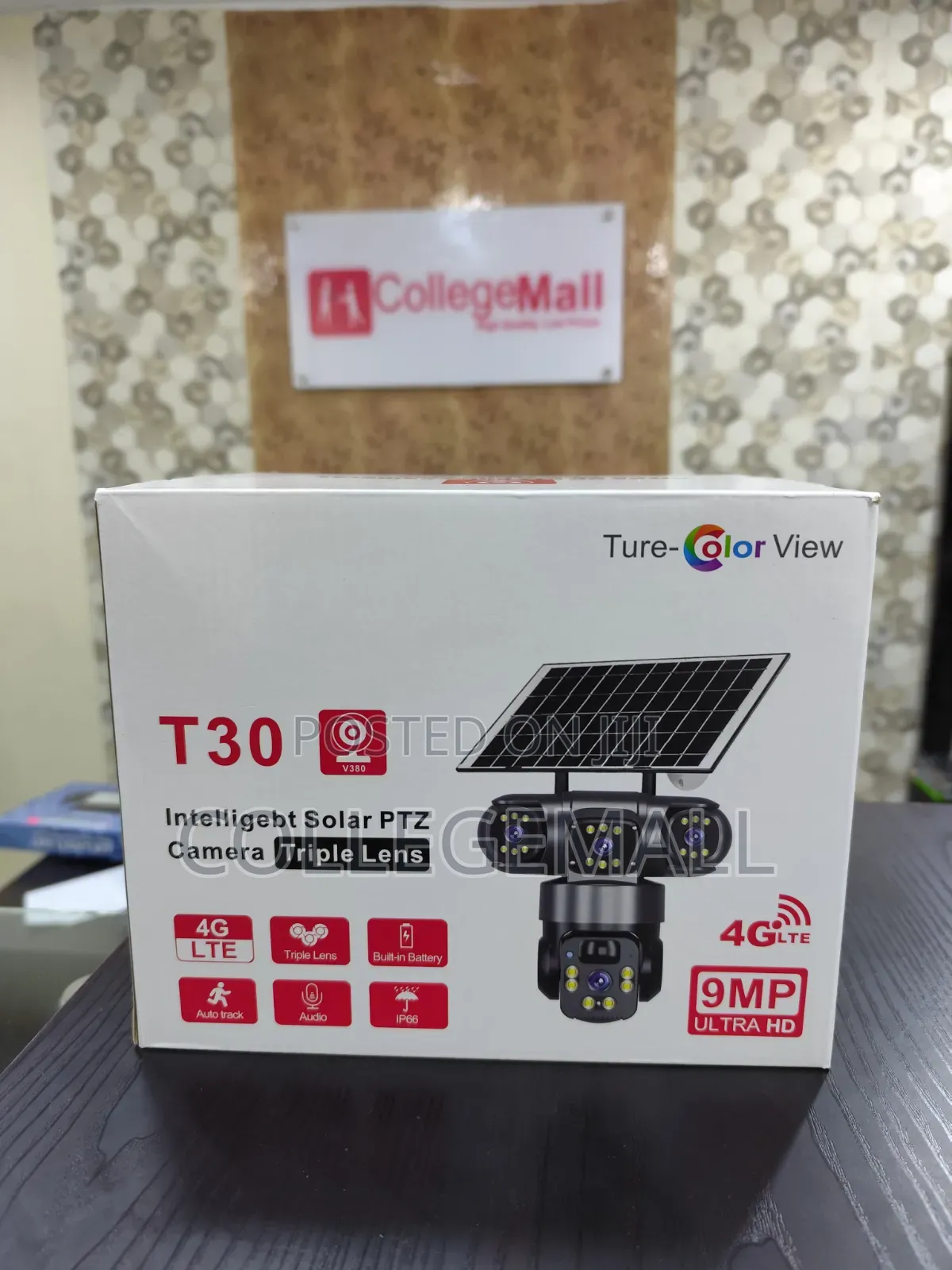 PTZ Triple Lens Solar Camera T30