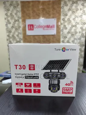 PTZ Triple Lens Solar Camera T30