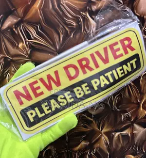 Car Caution Sticker