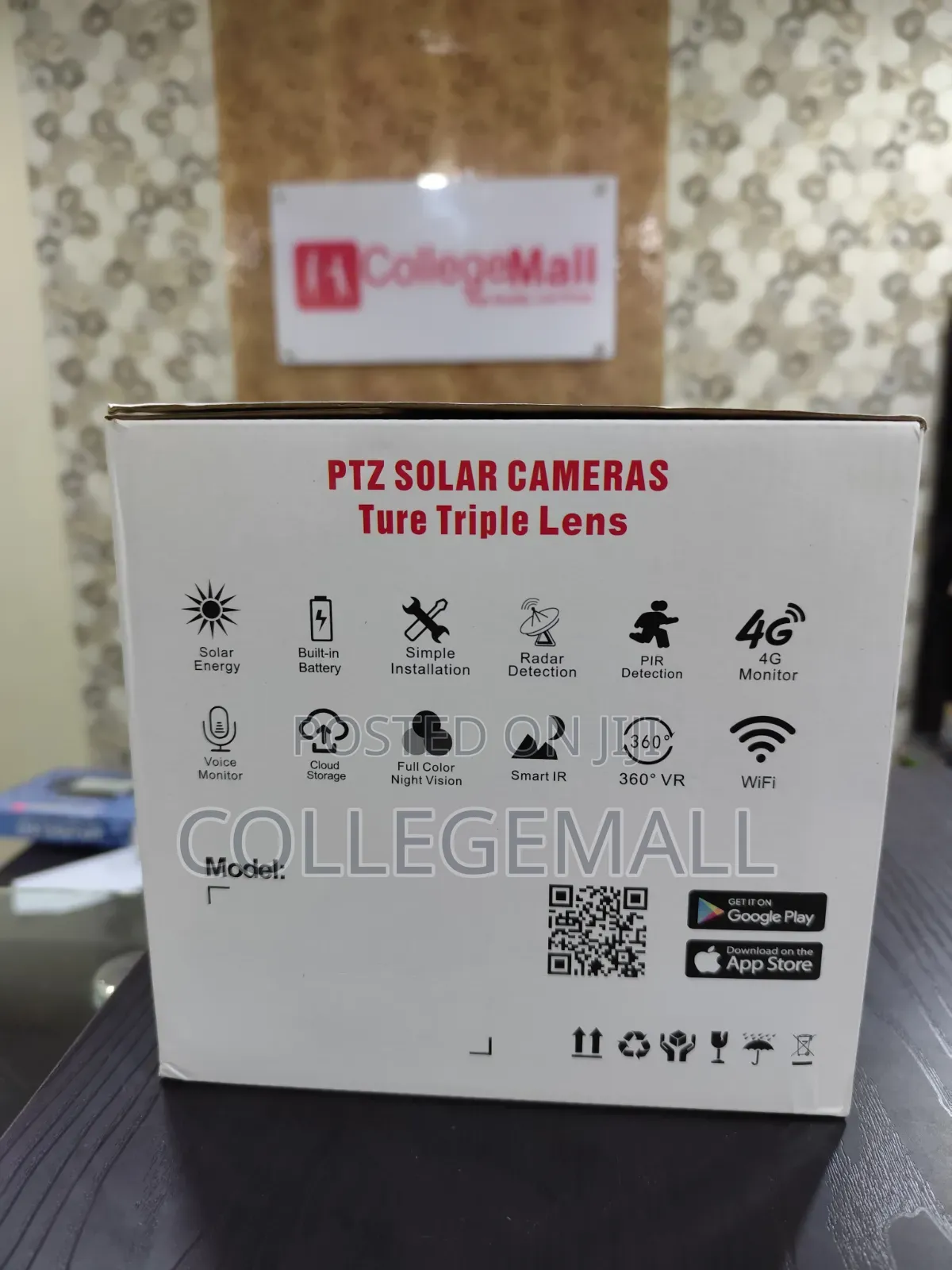 PTZ Triple Lens Solar Camera T30