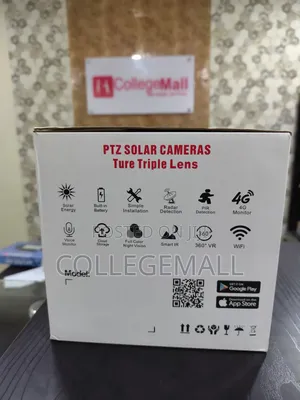PTZ Triple Lens Solar Camera T30