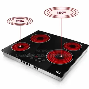 GS 4-Burner Electric Ceramic Glass Cooktop