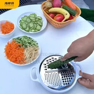 Vegetable Cutter With Lid, Shredder, Plastic Planer