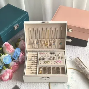 Leather Jewelry Storage Box