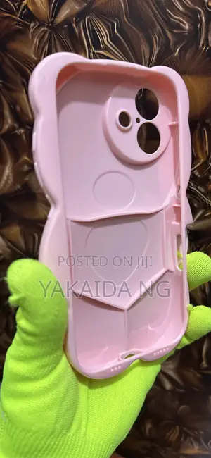Pink Cute Teddy iPhone 16 Case
