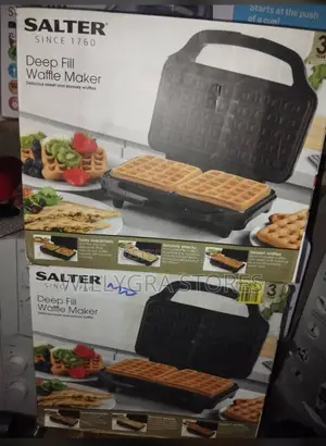 Salter Deep Fill Waffle Maker