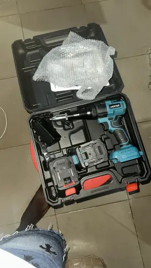 KRTED Cordless Electric Rivet Gun – 2 Batteries + Charger