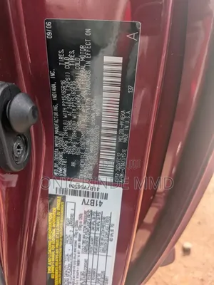 Toyota Sienna 2007 Red
