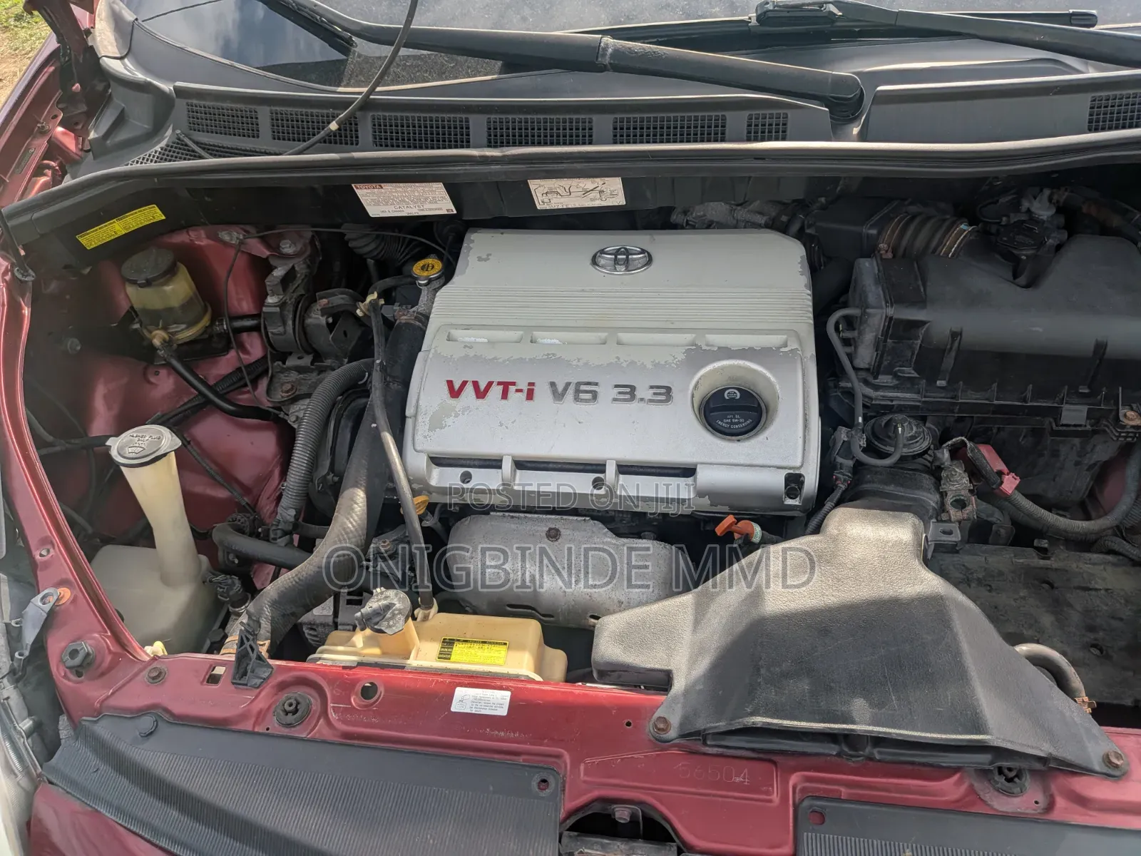 Toyota Sienna 2007 Red