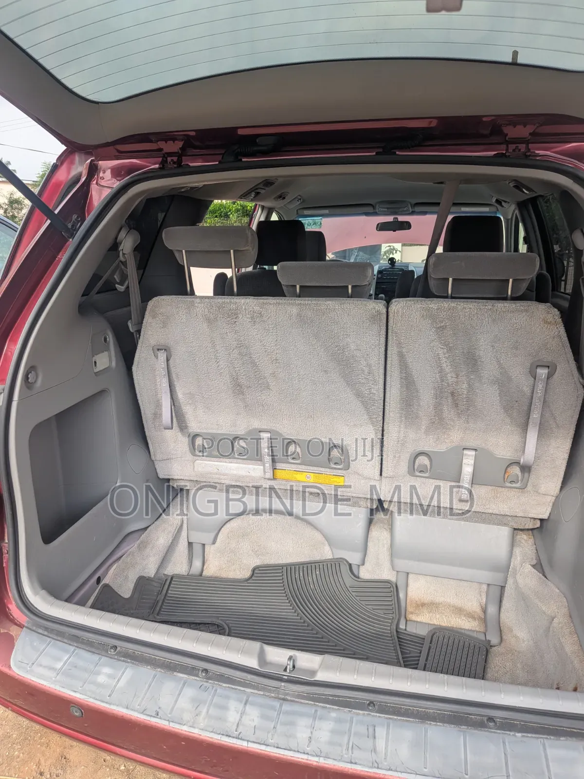 Toyota Sienna 2007 Red