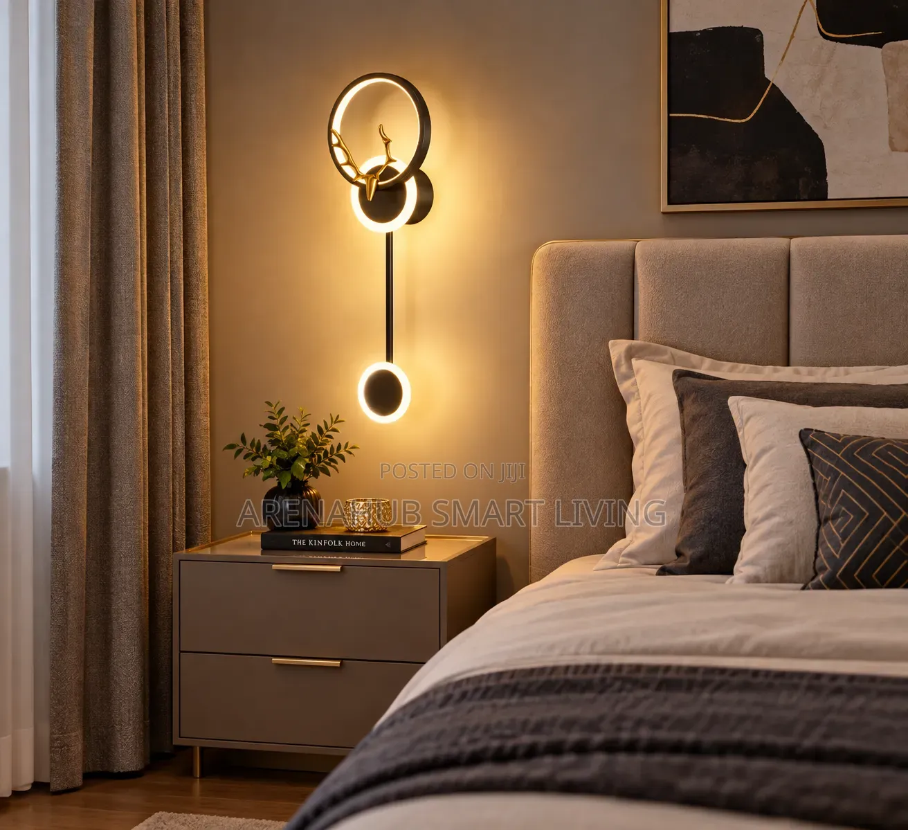 Wall Lamp Bedroom Bedside Lamp Light Luxury Style Modern