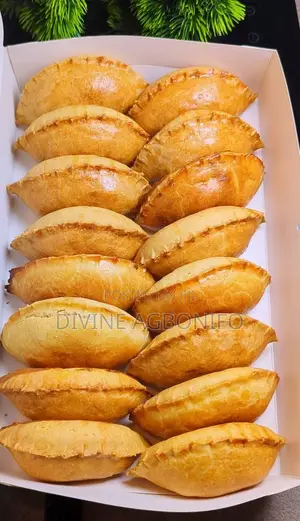 Freshly Made Meat Pie Delicious and Tasty