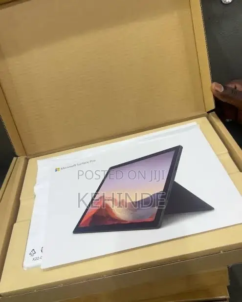 New Microsoft Surface Pro 7 128 GB Silver