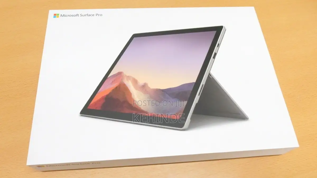 New Microsoft Surface Pro 7 128 GB Silver