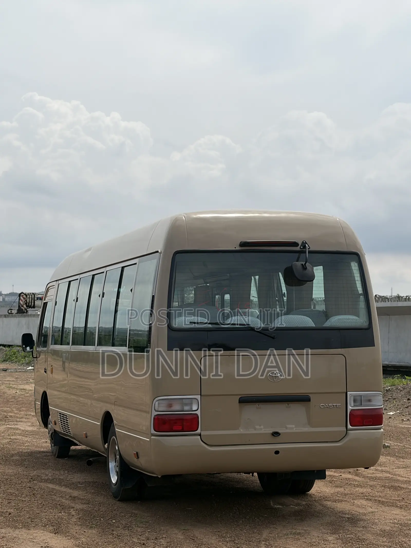 Toyota Coaster 2015 Brown