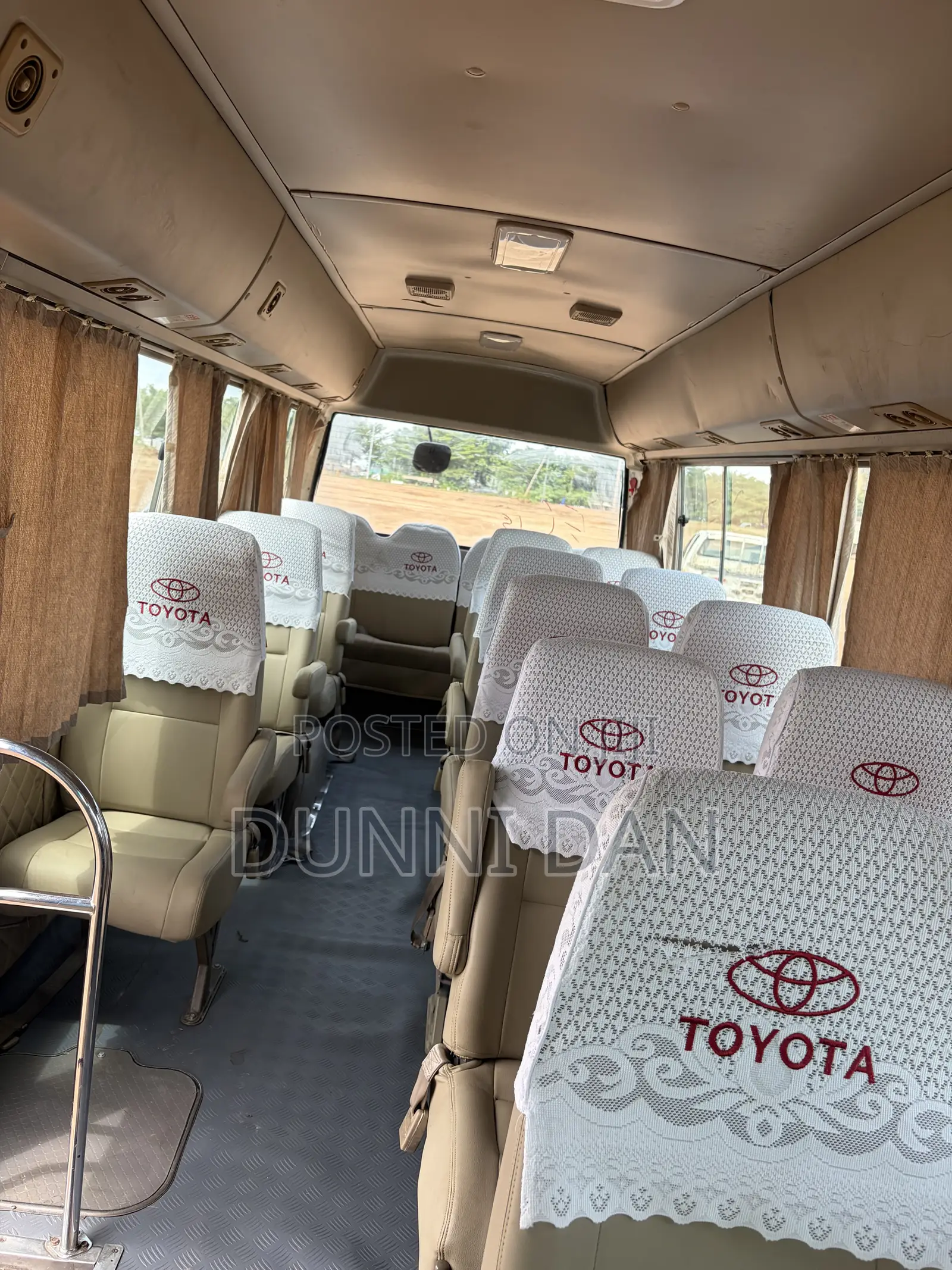 Toyota Coaster 2015 Brown